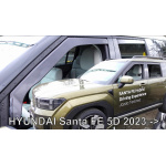 Д/в Hyundai Santa Fe 2023 -> 5D (вставні, кт - 4шт) (LSE) (Heko)
