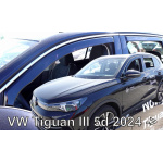 Дефлекторы окон Volkswagen Tiguan 2024 -> 5D (вставні, кт - 4шт) (LSE)