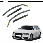 Дефлекторы окон Audi A4 / B8 5d Combi 2007-2015 вставні (HAWK) 