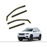 Дефлекторы окон Jeep Cherokee 2013-2023 вставні (HAWK)