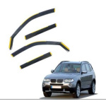 Дефлектори вікон BMW X3 2003-2010 вставні (HAWK)
