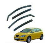 Дефлектори вікон Seat Leon 2 5d 2006-2012 вставні (HAWK)