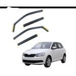 Дефлекторы окон Skoda Fabia 2014-2021 вставні (HAWK)