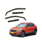 Дефлекторы окон Volkswagen T-Roc 2017 вставні (HAWK)