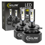 Автолампа Solar LED H4 12/24V 6000K 5000Lm 40W, CSP1860 2шт