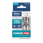 Автолампа Brevia PowerPro LED P21/5W 350Lm 14x2835SMD 12/24V CANbus, 2шт