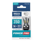 Автолампа Brevia PowerPro LED W21W 350Lm 14x2835SMD 12/24V CANbus, 2шт