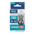 Автолампа Brevia PowerPro LED P27/7W (3157) 350Lm 14x2835SMD 12/24V CANbus, 2шт