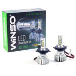 Автолампа Winso LED H4 12/24V 60W 8000Lm 6500К ZES Chip, 2шт