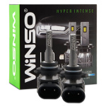 Автолампа Winso LED HВ3(9005) 12/24V 30Вт 3000Лм 6500K CSP3570 2шт 