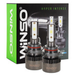 Автолампа Winso LED HВ4(9006) 12/24V 50Вт 5000Лм 6500K CSP3570 2шт 