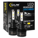 Автолампа Solar LED H7 12/24V 50W 5000Lm 6500K CSP3570 2шт 