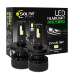 Автолампа Solar LED H4 12/24V 100W 9000Lm 6500K CSP3570 2шт 