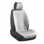 Премиум накидки для передних сидений CarLife Sport, grey 2шт 
