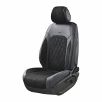 Комплект, 3D чехлы для передних сидений Beltex Malibu, black 2шт