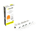 Лампа розжарювання Solar W21/5W 12V W3x16d, 10шт 