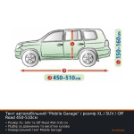 Тент автомобільний Mobile Garage / розмір XL / SUV / Off Road 450-510см