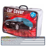 Тент автом. CC13402 XL седан сірий з підкладкою PEVA + Non PP Cotton / 534×178×120 к.з
