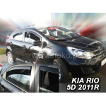 Вітровики на KIA RIO 5d 2011-2017 (+OT) htb - HEKO 