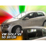 Ветровики для Volkswagen GOLF VII 5D 2012-2020 HEKO