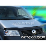 Мухобойка - дефлектор капота VW T-5 2D 2003-2010R - HEKO