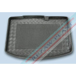 Коврик в багажник Тойота Yaris (для прямоугольного багажника - без заушин) 2011- Rezaw Plast