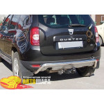 Захист задня Dacia / Renault Duster 2010+ / вигнута - ST-Line