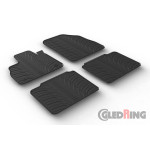 Гумові килимки Gledring для Renault Espace (mkV) 2015>