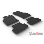 Резиновые коврики Gledring для Seat Leon 5 dr хетчбек (III) 2013-2020