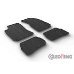 Резиновые коврики Gledring для Volkswagen Passat (B5) 1996-2005 