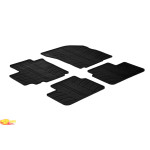 Резиновые коврики Gledring для Fiat Sedici / Suzuki SX4 (mkI) 2007-2014