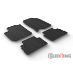 Резиновые коврики Gledring для Hyundai Kona 2017> 