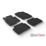 Резиновые коврики Gledring для Mazda CX-5 (mkII) 2017>