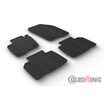 Гумові килимки Gledring для Ford Edge (mkII) 2016> automatic