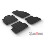 Гумові килимки Gledring для Volkswagen Polo хетчбек (mkVI) 2017> 