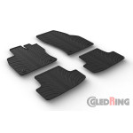 Резиновые коврики Gledring для Volkswagen T-Roc 2017> 