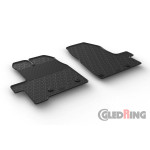 Резиновые коврики Gledring для Ford Tourneo Custom (1 row) 2012> manual