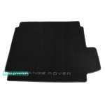 Килимок в багажник Land Rover Range Rover (mkIV) 2013> - текстиль Premium 10mm Black Sotra