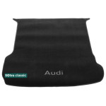 Килимок в багажник Audi Q7 (4M) (mkII) 2015> - текстиль Classic 7mm Black Sotra