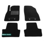 Двошарові килимки Chevrolet Volt (mkI) 2010-2015 - Classic 7mm Black Sotra