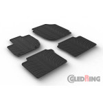 Резиновые коврики для Honda HR-V (mkII) 2015> Gledring  