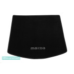 Двошарові килимки в багажник для Mazda CX-5 (mkI) 2012-2016 Black Sotra Premium 10mm