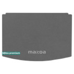 Двошарові килимки в багажник Grey для Mazda CX-3 (mkI) 2015> Sotra Premium 10mm