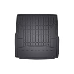 Резиновый коврик в багажник для Volkswagen Passat (универсал)(B8) 2014-> (без доп. грузовой полкой) Frogum 
