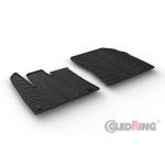 Резиновые коврики для Citroen Berlingo (mkIII) (1 row) Gledring 