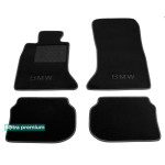 Двошарові килимки Black для BMW 5-series (F10 / F11) 2010-2013 Sotra Premium 10mm
