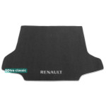 Двошарові килимки Grey для Renault Koleos (mkI) (багажник) 2007-2016 Sotra Classic 7mm