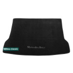 Двухслойные коврики Sotra Classic 7mm Black для Mercedes-Benz GLA-Class (X156)(багажник) 2013> 