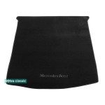 Двошарові килимки Black для Mercedes-Benz GLE-Class (C292) (багажник) 2015> Sotra Classic 7mm