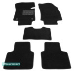 Двухслойные коврики Black для Тойота RAV4 (mkV) 2018> Sotra Premium 10mm